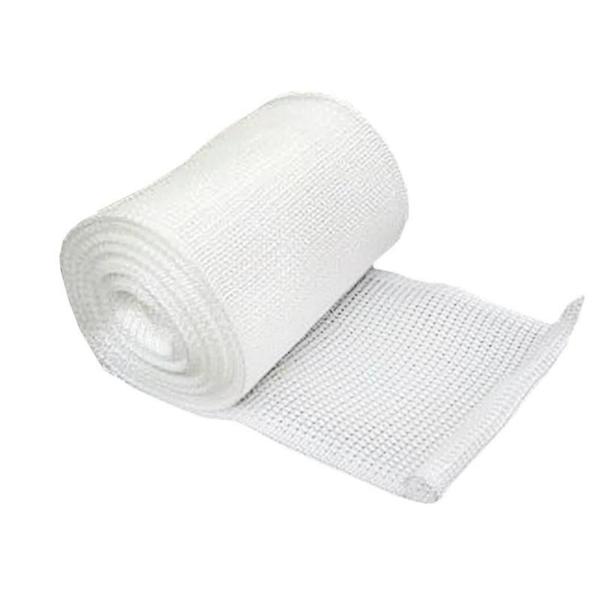 Imagem de Bandagem Atadura Rayon Medicinal Para Curativo Feridas Kit 5 Unidades 7,5cm x 5m