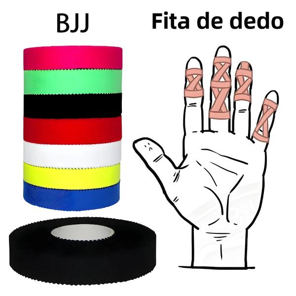 Imagem de Bandagem Elástica Autoadesiva para Dedos de Jiu-Jitsu - Suporte Esportivo