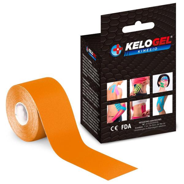 Bandagem Elástica Funcional Adesiva Kelogel Premium 3Un Imagem de Bandagem Elástica Funcional Adesiva Kelogel Premium 3Un
