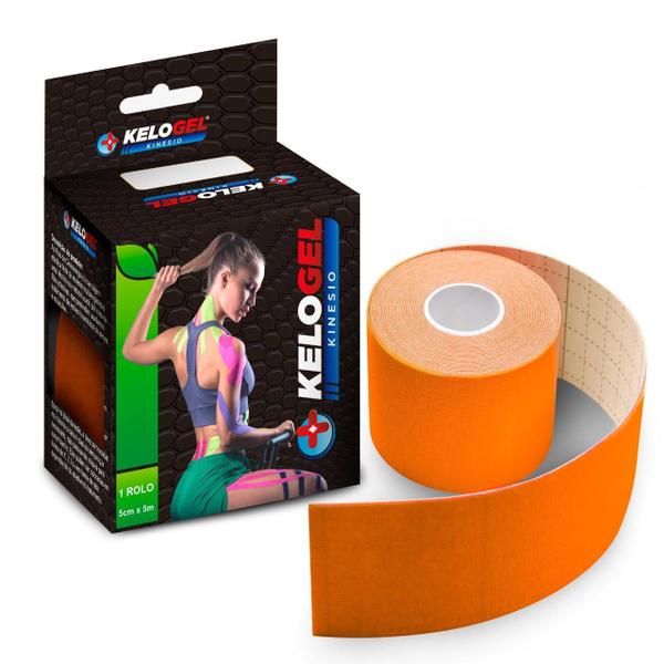 Bandagem Elástica Funcional Adesiva Kelogel Premium 3Un Imagem de Bandagem Elástica Funcional Adesiva Kelogel Premium 3Un