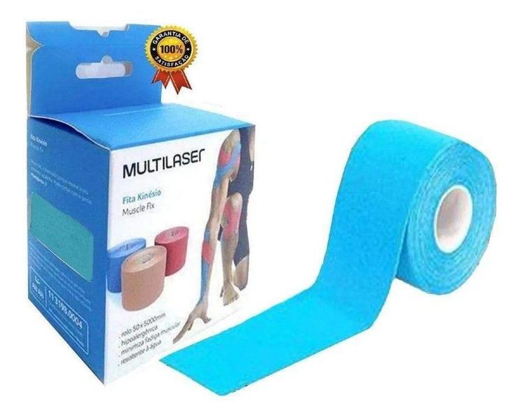 Imagem de Bandagem Kinesio Tape Funcional Fita Cinesiologica 5 Metro