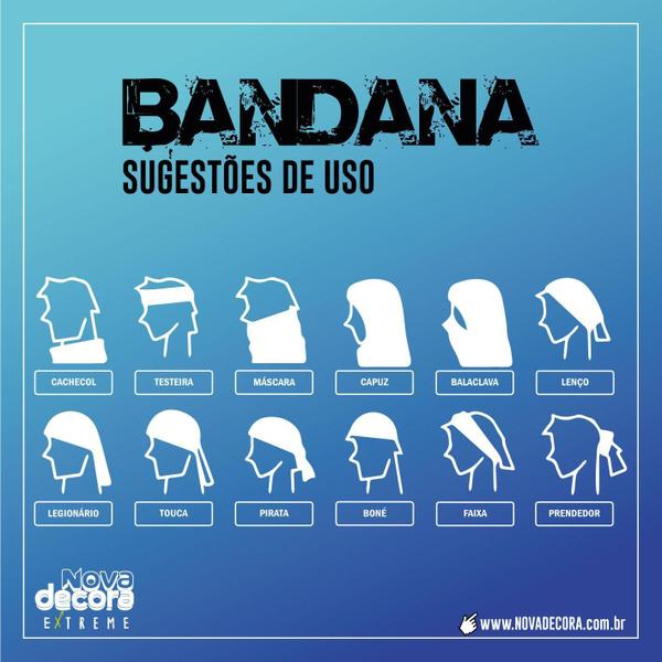 Imagem de Bandana Ciclismo Masculino E Feminino Tubular