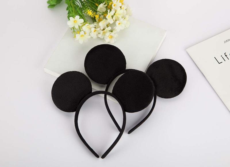 Imagem de Bandana FANYITY Mouse Ears Faixa de cabeça para meninas, mulheres e meninos