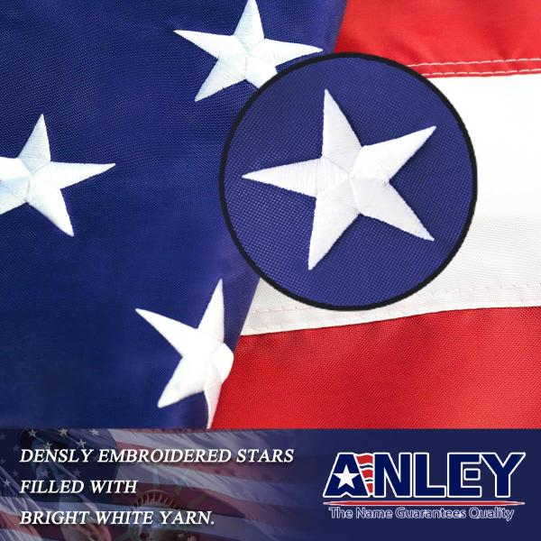 Imagem de Bandeira Anley EverStrong Series American US 1,8 x 3 m de nylon