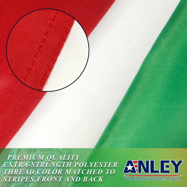 Imagem de Bandeira: Anley EverStrong Series, Itália, nylon pesado, 90x150cm