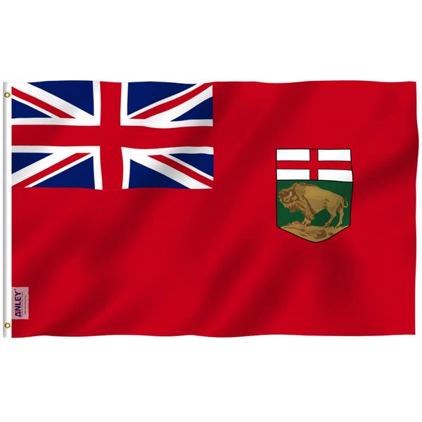 Imagem de Bandeira Anley Fly Breeze Manitoba 90x150cm Poliéster