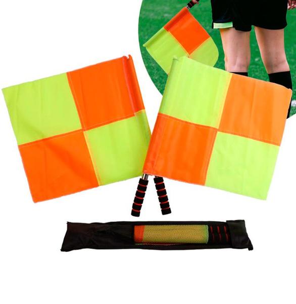 Imagem de Bandeira Árbitro De Futebol Arbitragem 1 Par Pronta Entrega