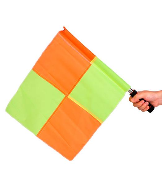 Imagem de Bandeira Arbitro Jogo Futebol Bandeirinha 1 Par Envio Rápido