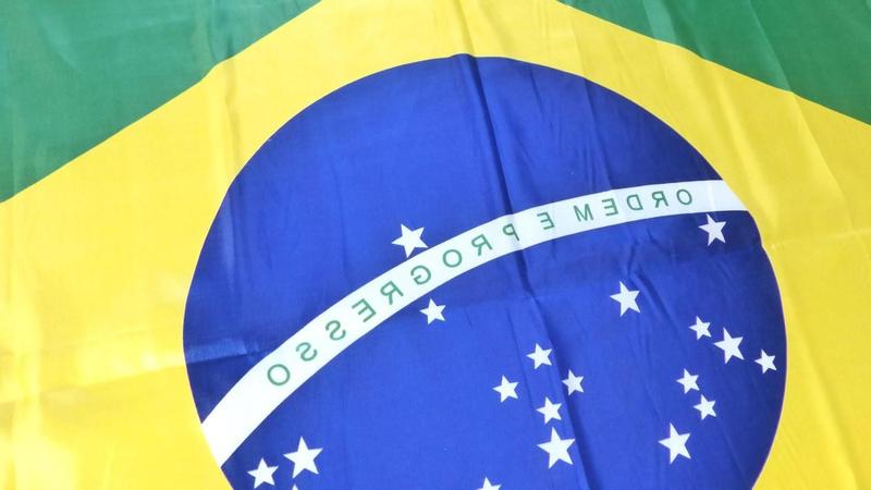 Imagem de Bandeira Brasil Torcedor (1 Face) 2 Panos (0,90x1,30cm)