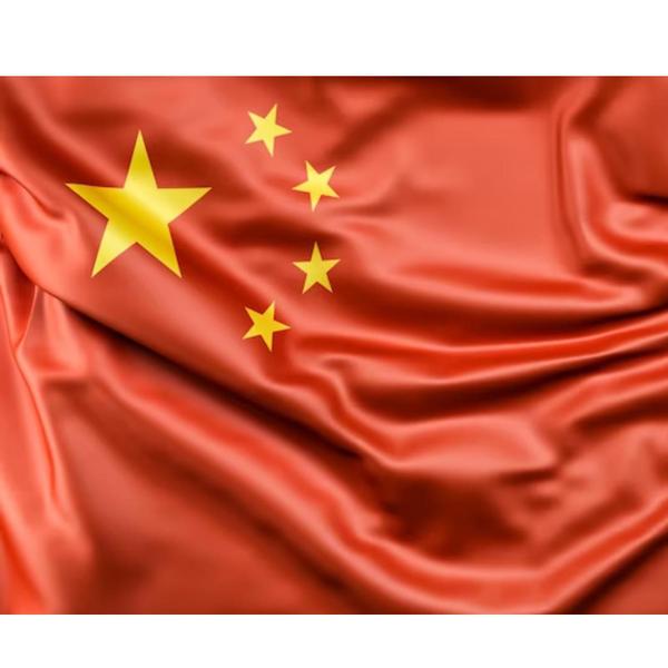 Imagem de Bandeira da China Importada - Tecido de Alta Qualidade