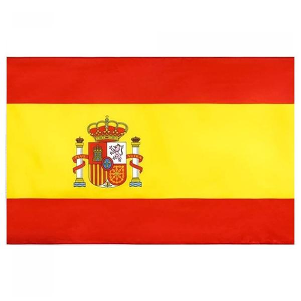 Bandeira da Espanha - 90cm x 150cm Copa do Mundo A Melhor - Extra Festas Imagem de Bandeira da Espanha - 90cm x 150cm Copa do Mundo A Melhor