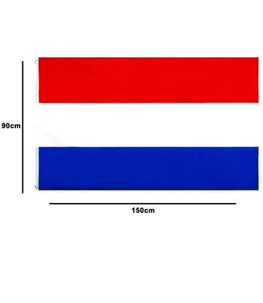 Imagem de Bandeira da Holanda Dupla Face 1,50 x 0,90 Mts Pronta Entrega