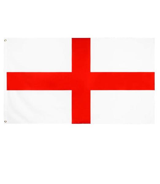 Imagem de Bandeira da Inglaterra Dupla Face 1,50 x 0,90 Mts Alta Qualidade