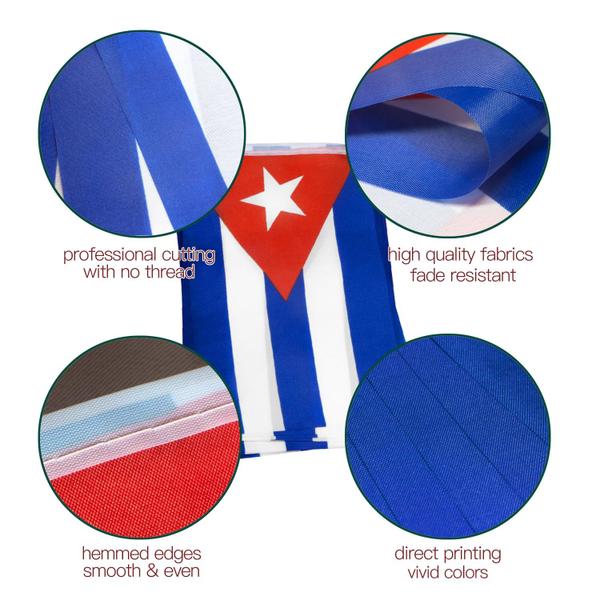 Imagem de Bandeira de cordas, flâmula, bandeiras, Anley, Cuba, 10 de outubro