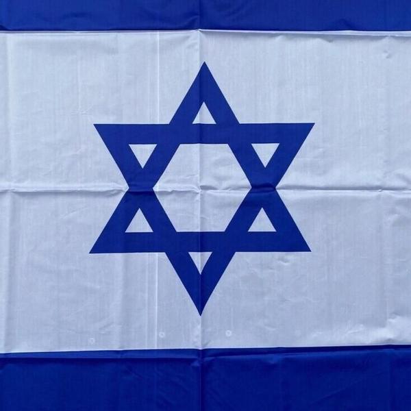 Imagem de Bandeira De Israel Importada 150x90cm Manifestação