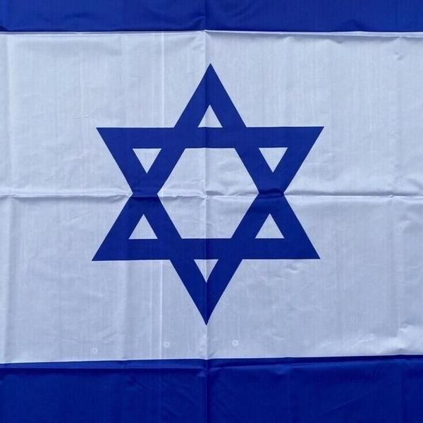 Imagem de Bandeira De Israel Importada Dupla Face 150X90Cm 2024 Z2