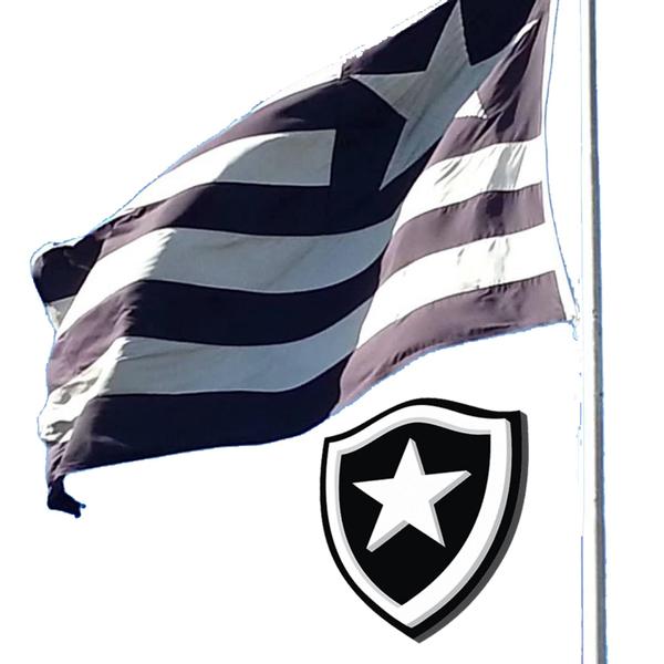 Imagem de Bandeira Do Botafogo Grande De Clube Tamanho 1.10 X 1.60