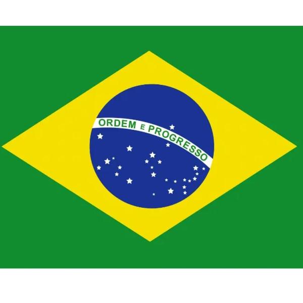 Imagem de Bandeira Do Brasil 1,50x0,90mt - 100% Poliéster