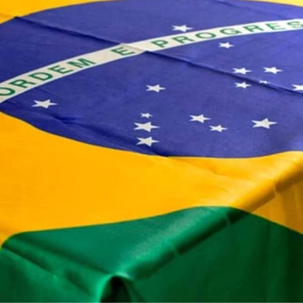 Imagem de Bandeira Do Brasil Importada 150x90cm Futebol Olimpíada