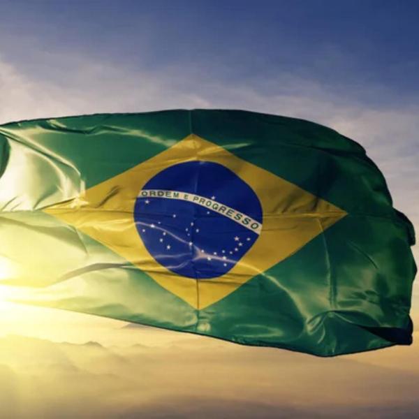 Imagem de Bandeira Do Brasil Importada 150x90cm Jogos Olímpicos