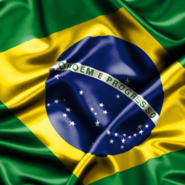 Imagem de Bandeira Do Brasil Importada 150x90cm Manifestação Olimpíada