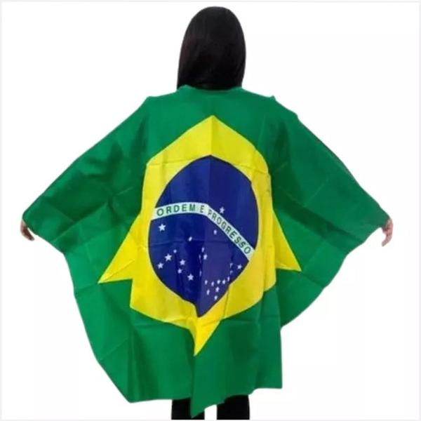 Imagem de Bandeira do Brasil Patriota 1,5M x 90cm em poliester 