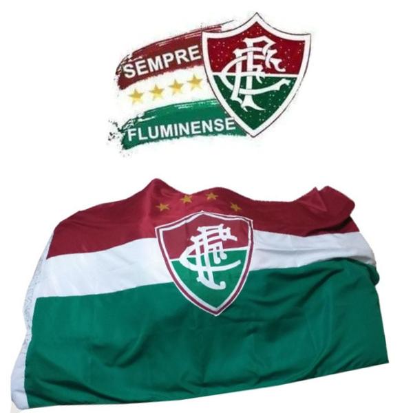 Bandeira Do Fluminense Tamanho Grande 1,60 X 1,10 Imagem de Bandeira Do Fluminense Tamanho Grande 1,60 X 1,10