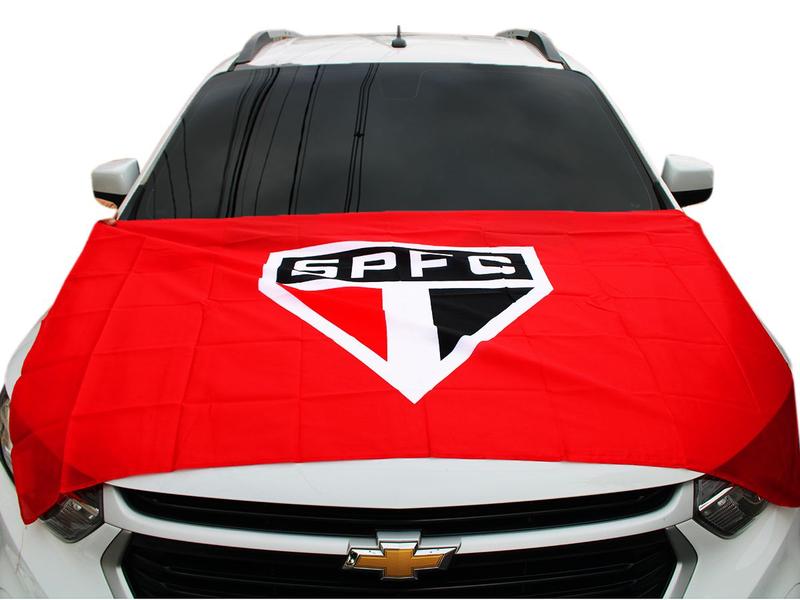 Imagem de Bandeira Esportiva P/ Corpo + Capuz São Paulo Futebol Clube