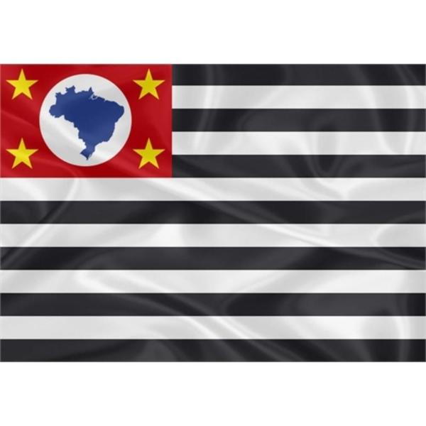 Imagem de Bandeira Estado De São Paulo Oficial 150x90 Cm Oxford 