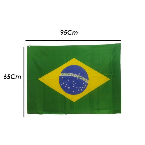 Imagem de Bandeira Nacional Do Brasil 65Cm