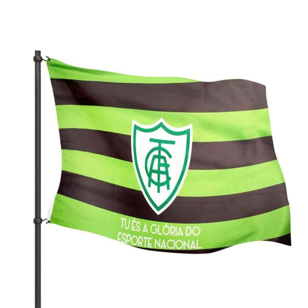 Imagem de Bandeira Oficial do América Mineiro 90x1,28m Dupla Face 2 Panos