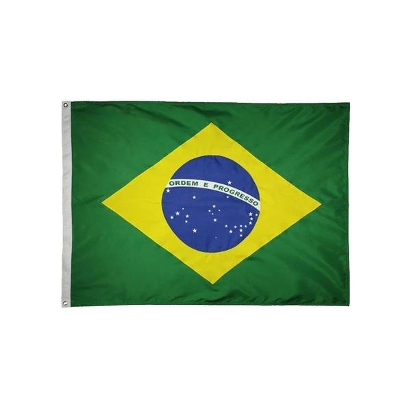 Imagem de Bandeira Oficial Do Brasil 68x98cm Dupla Face 1,5 Panos