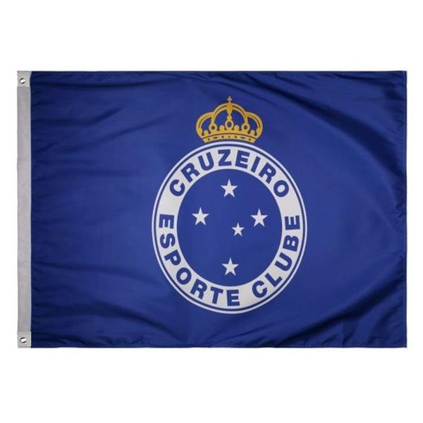 Imagem de Bandeira Oficial do Cruzeiro 90x1,28m Dupla Face 2 Panos