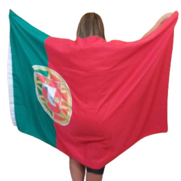 Imagem de Bandeira Portugal 1,70 X 1,05 Poliester Tecido Sublimado