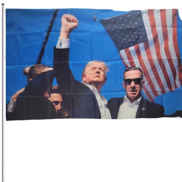 Imagem de Bandeira Presidente Donald Trump Estados Unidos Eua Eleições