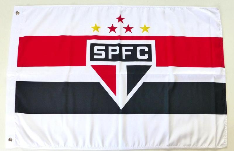 Imagem de Bandeira São Paulo FC Oficial Licenciada 2 Panos