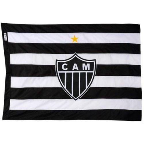 Imagem de Bandeira Torcedor Oficial - 2 Panos 1,30 X 0,90 Cm. Atlético