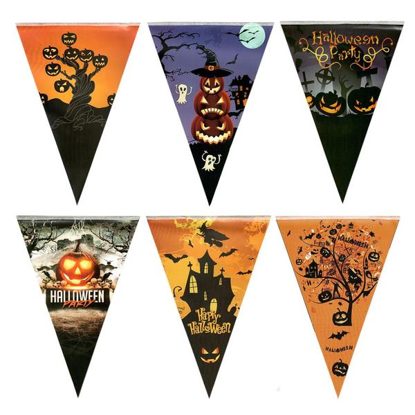 Imagem de Bandeirola de Halloween Decorativa - 2 Metros