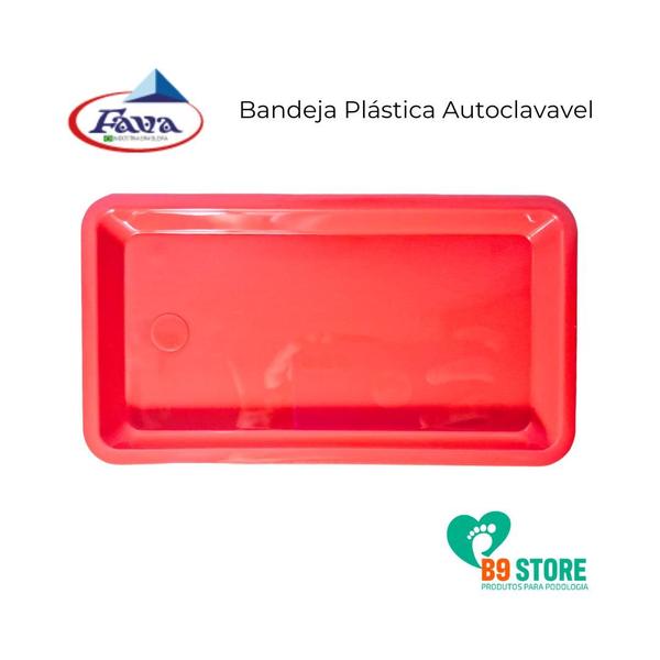 Imagem de Bandeja Autoclavavel Plastica 20x10x2 Fava