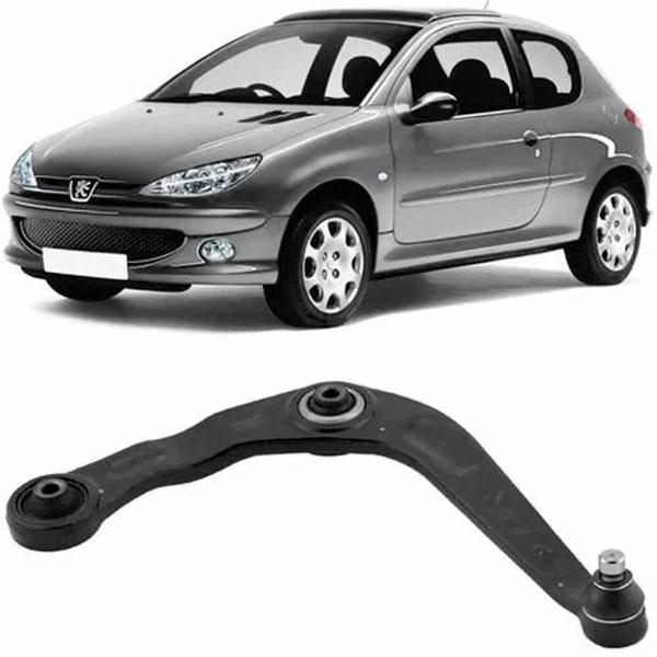 Imagem de Bandeja Balança Peugeot 206 com Buchas e Pivô 2000/2010