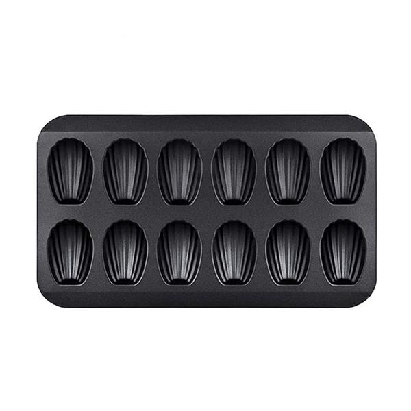 Imagem de Bandeja de cozimento Wokex 12 Shell Madeleine Mold Carbon Steel