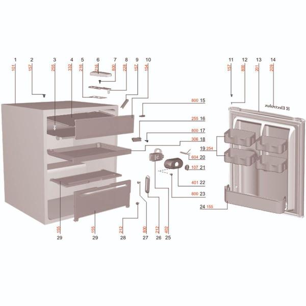 Imagem de Bandeja De Degelo Frigobar Electrolux Re80 Re120 - 77187681