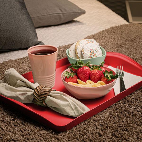 Bandeja Organizadora Multiuso Retangular Servir Decoração Prática Casa Cozinha - Uz Imagem de Bandeja Organizadora Multiuso Retangular Servir Decoração Prática Casa Cozinha