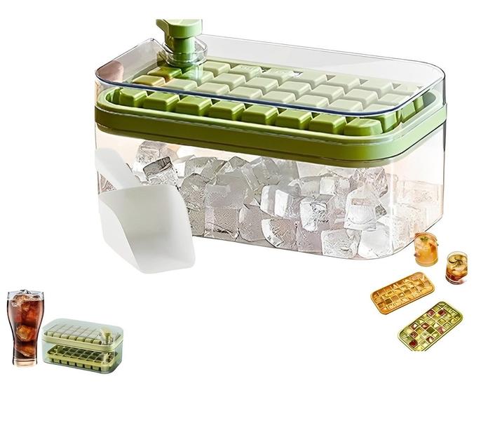 Bandeja Para Fazer Gelo Camada Dupla 64 partes Cubos gelo - ZEM Imagem de Bandeja Para Fazer Gelo Camada Dupla 64 partes Cubos gelo