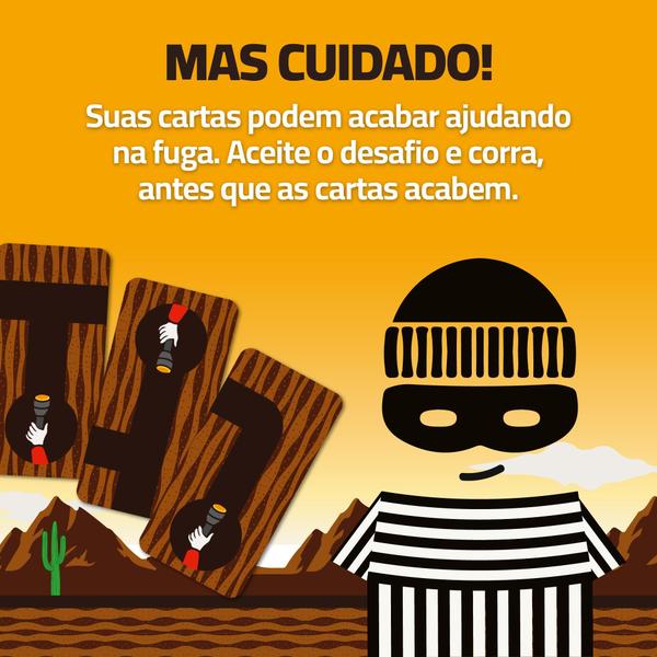 Imagem de Bandido - Papergames - Jogo Cooperativo Linha Pocket