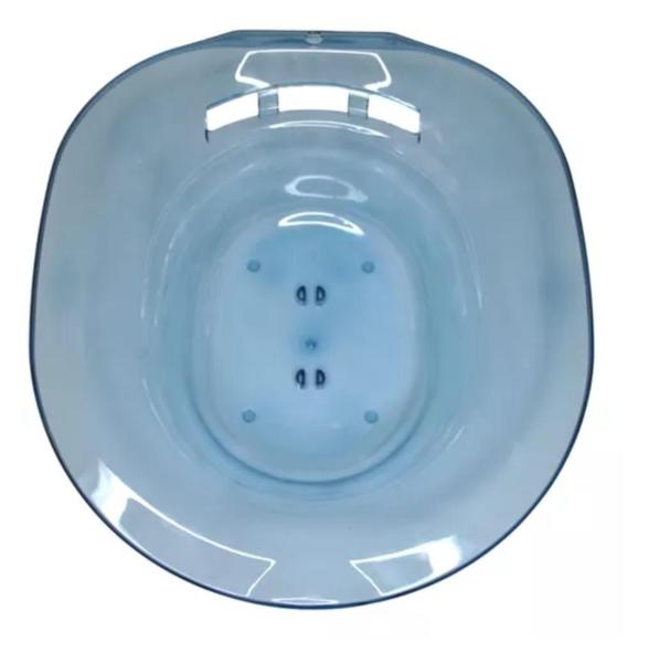 Banheira Bidê Higiênica Portátil C/ Bomba Manual Hemorróida - Ortho Imagem de Banheira Bidê Higiênica Portátil C/ Bomba Manual Hemorróida