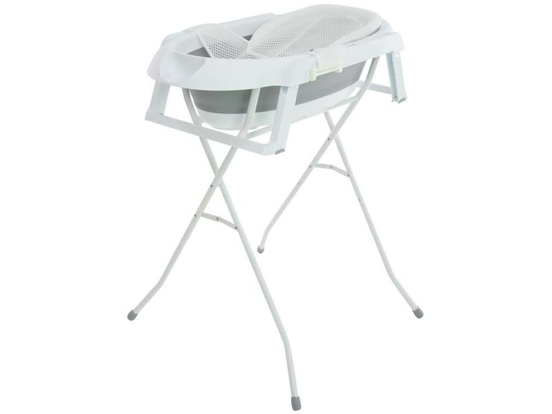 Banheira de Bebê com Suporte Safety 1st Smile Grey 35L