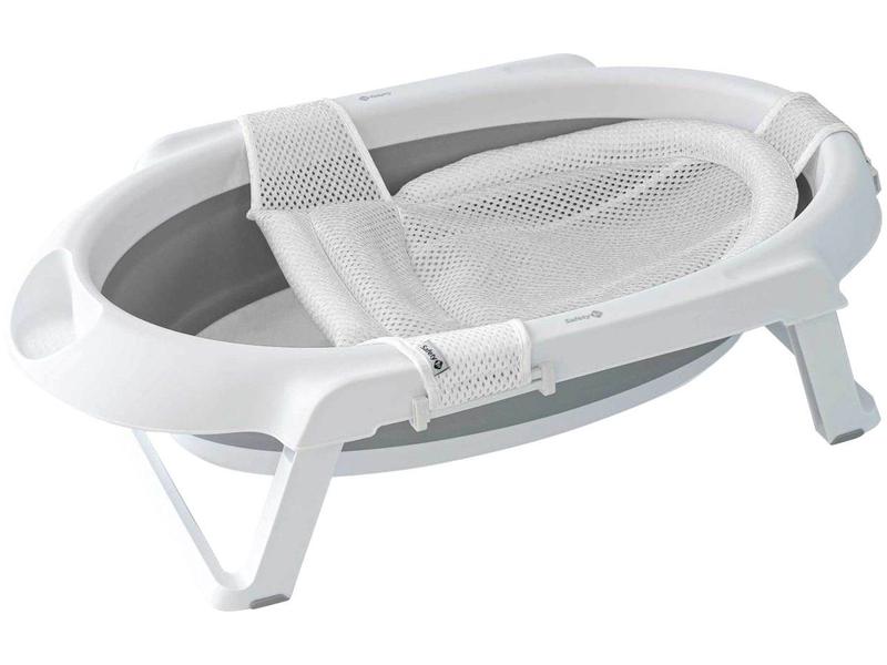 Banheira de Bebê Safety Smile Cinza 35L Banheira de Bebê Safety Smile Cinza 35L