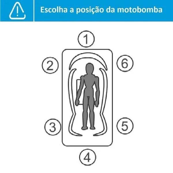 Imagem de Banheira de Hidromassagem Due Gran Luxo P1 - 110v - com Aquecedor e Cromoterapia Branco