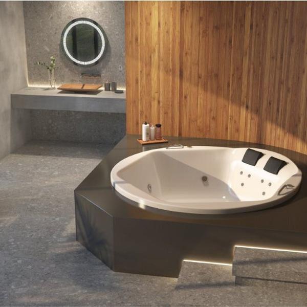 Imagem de Banheira de Hidromassagem Hexa Gran Luxo 180 Cm - sem Aquecedor - Volume Ideal 425 Litros - P1 - 110 - 110V